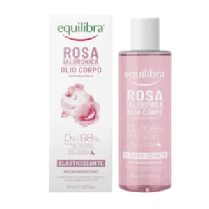Equilibra różany olejek do ciała z kwasem hialuronowym, 150 ml