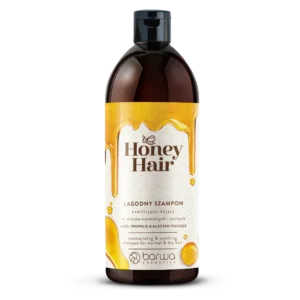 Barwa Honey Hair Szampon do włosów nawilżająco-kojący, 480 ml