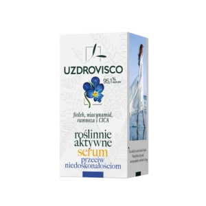 Uzdrovisco roślinnie aktywne serum przeciw niedoskonałościom Fiołek, 30 ml