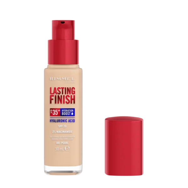 Rimmel Lasting Finish 35HR podkład do twarzy 001 Pearl, 30 ml - obrazek 3