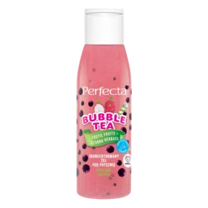 Perfecta Bubble Tea skoncentrowany żel pod prysznic Exotic Fruits + Czarna herbata, 100 ml
