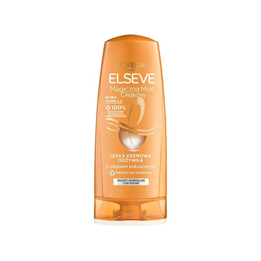 L`Oreal Paris Elseve Magiczna moc olejków lekka kremowa odżywka, 200 ml
