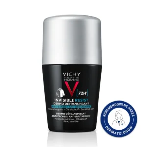 Vichy Homme Invisible Resist Antyperspirant w kulce przeciw śladom dla mężczyzn 72h, 50ml