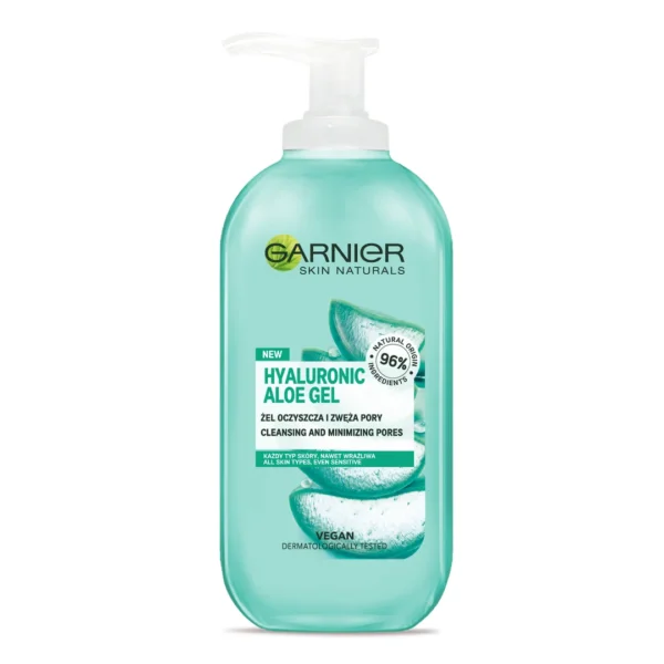 Garnier Skin Naturals Hyaluronic Aloe żel oczyszczający do twarzy, 200 ml