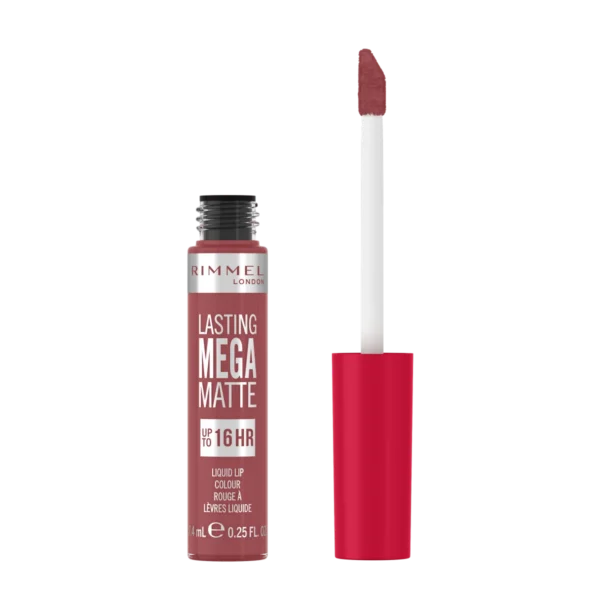 Rimmel Lasting Mega Matte płynna pomadka do ust nr 210 Rose & Shine, 7,4 ml - obrazek 2