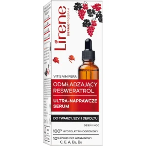 Lirene Resweratol ultranaprawcze serum przeciwzmarszczkowe, 30 ml