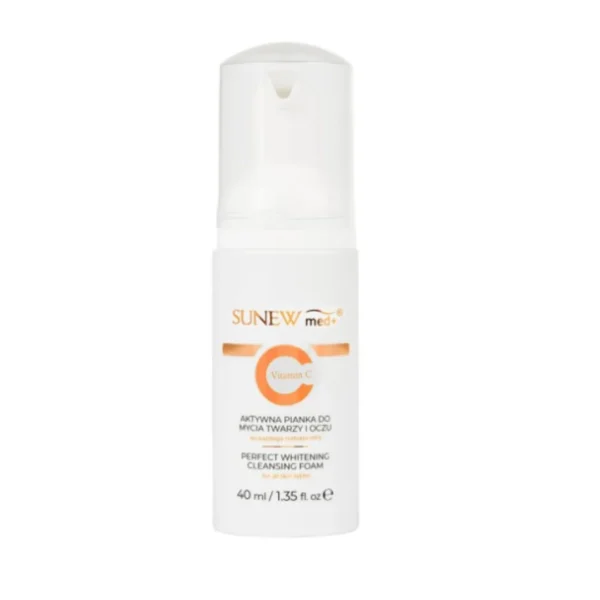 SunewMed+ aktywna pianka do mycia twarzy i oczu, 40 ml