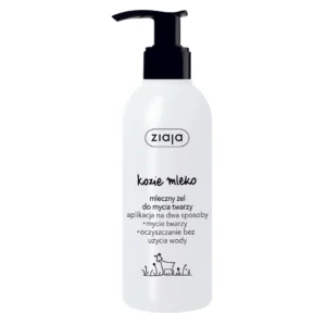 Ziaja Kozie Mleko mleczny żel do mycia twarzy, 200 ml