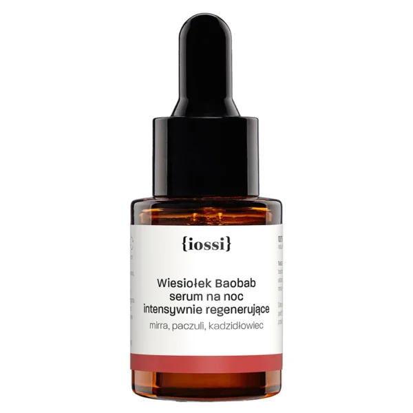 Iossi Wiesiołek Baobab serum intensywna nocna regeneracja, 10 ml - obrazek 2