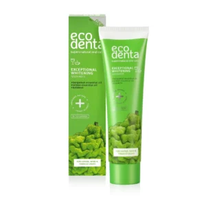 Ecodenta Green Line wybielająca pasta do zębów z bergamotką i kalidentem, 100 ml