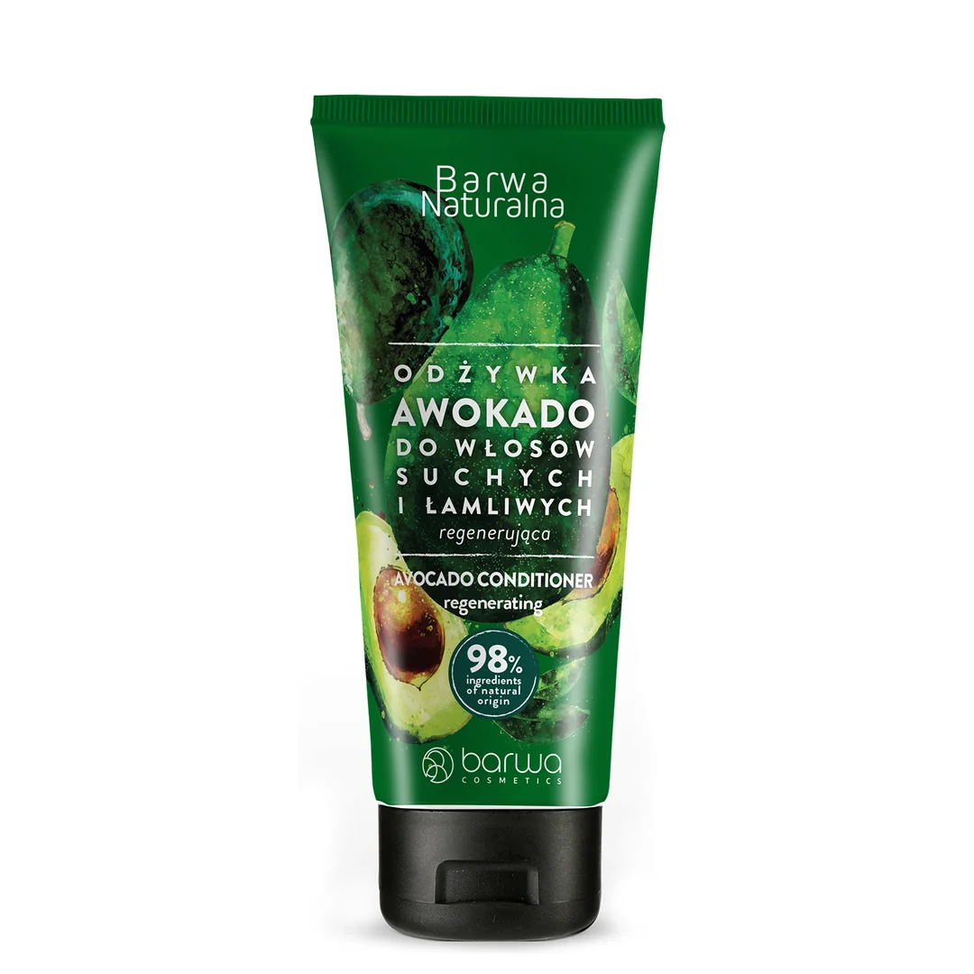 Barwa Naturalna Awokado regenerująca odżywka w tubie, 200 ml