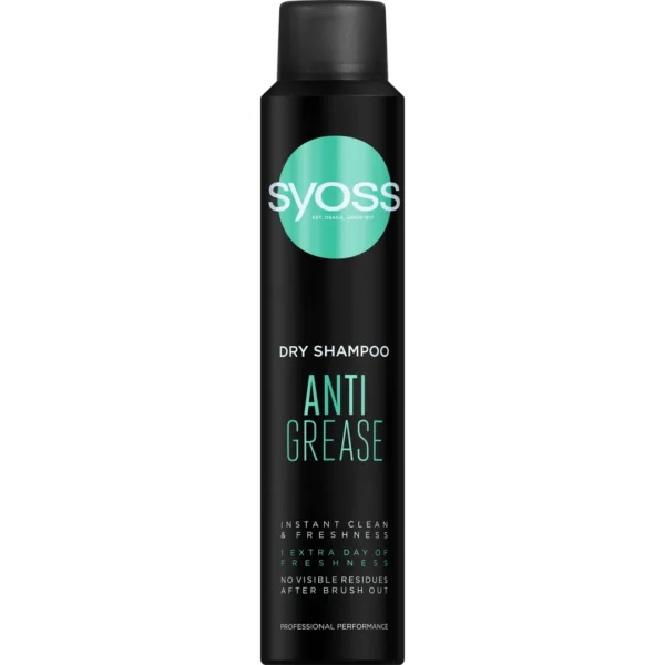 Syoss Anti Grease suchy szampon do włosów, 200 ml