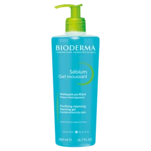 Bioderma Sebium Gel Moussant antybakteryjny żel do mycia twarzy, 500 ml
