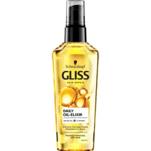 Schwarzkopf Gliss Kur Daily-Oil Elixir olejek do włosów Olej arganowy & Witamina E, 75 ml