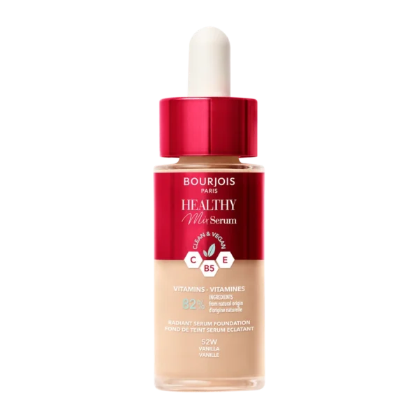 Bourjois Healthy Mix Clean & Vegan podkład do twarzy 52 Vanilla, 30 ml