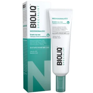 Bioliq Specialist krem na noc redukujący zmiany potrądzikowe, 30 ml