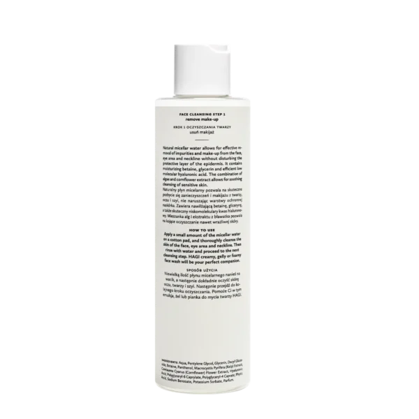 Hagi naturalny płyn micelarny, 200 ml - obrazek 3
