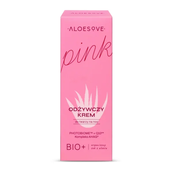 Aloesove Pink krem odżywczy na noc, 50 ml - obrazek 3