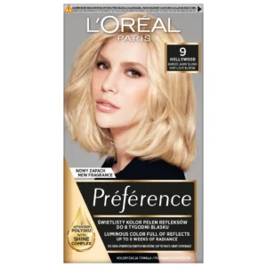 L`Oreal Paris Récital Préférence farba do włosów Y 9 Hollywood, 1 szt.