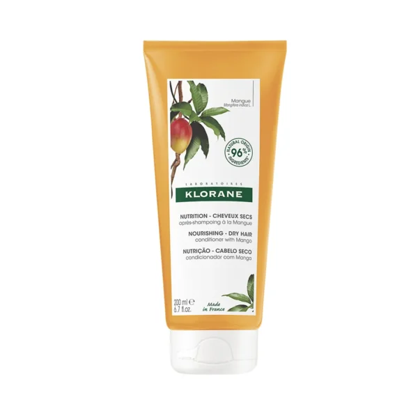Klorane odżywka z mango do włosów suchych, 200 ml