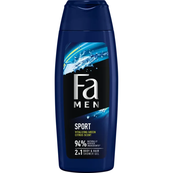 Fa Men Sport żel pod prysznic 2w1, 250 ml