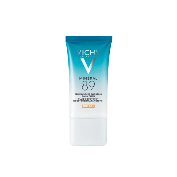 Vichy Mineral 89, niewidoczny krem-fluid nawilżający 72H, SPF 50+, 50 ml - obrazek 2