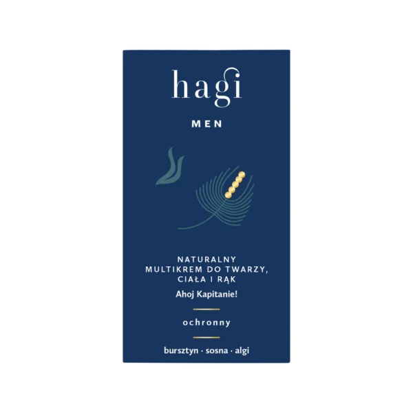 Hagi Ahoj Kapitanie multikrem do twarzy, ciała i rąk dla mężczyzn, 50 ml