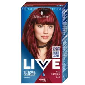Schwarzkopf Live Intense Colour farba do włosów 43 Red Passion, 1 szt.