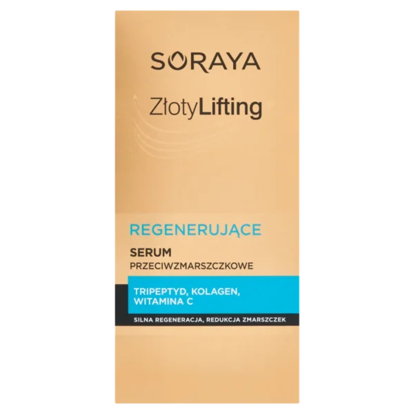 Soraya Złoty Lifting regenerujące serum przeciwzmarszczkowe 60+, 30 ml