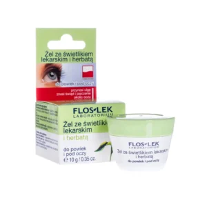 Floslek żel do powiek i pod oczy ze świetlikiem lekarskim i herbatą, 10 g