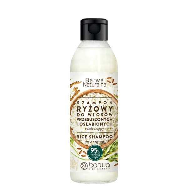Barwa Naturalna szampon ryżowy odmładzający, 300 ml