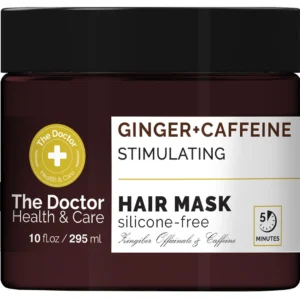 The Doctor Health & Care maska do włosów stymulująca cebulki Imbir + Kofeina, 295 ml