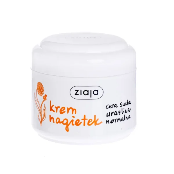 Ziaja Nagietkowa krem do skóry suchej, normalnej i wrażliwej, 100 ml - obrazek 2