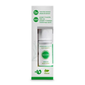 Ecocera Hair Oily Hair Shampoo suchy szampon do włosów ciemnych, 15 g