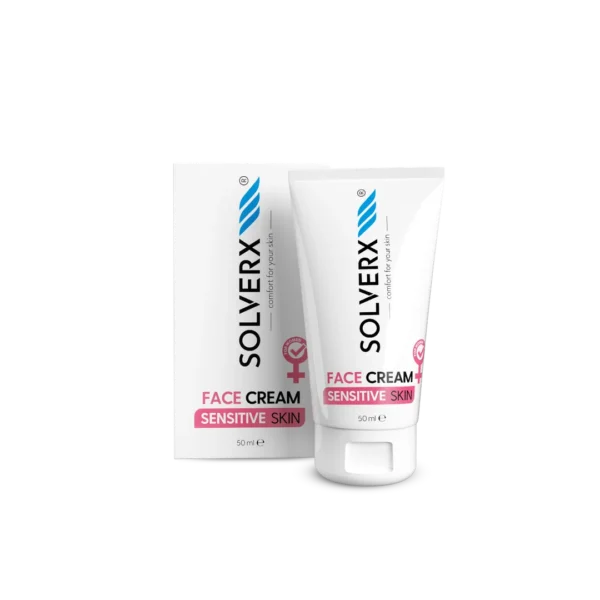 Solverx Sensitive Skin krem do twarzy dla kobiet, 50 ml