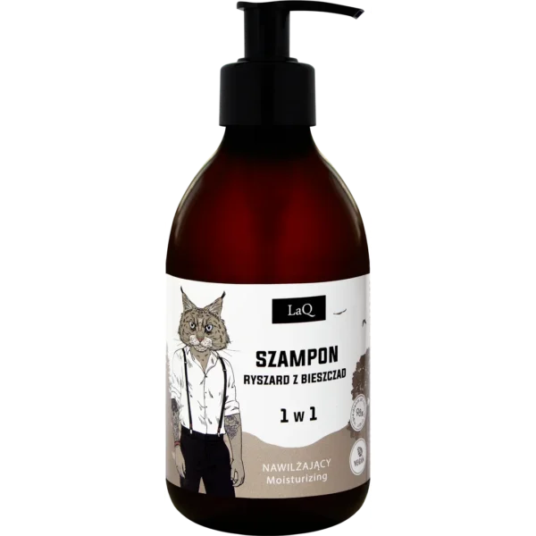 LaQ Ryś szampon dla facetów 1w1, 300 ml