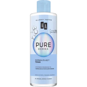 AA Pure Derma normalizujący tonik do twarzy, 200 ml