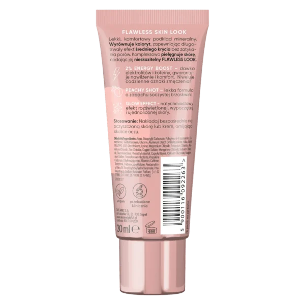 AA YOU.mmy Skin podkład mineralny dodający blasku, 02 Nude, 30 ml - obrazek 4
