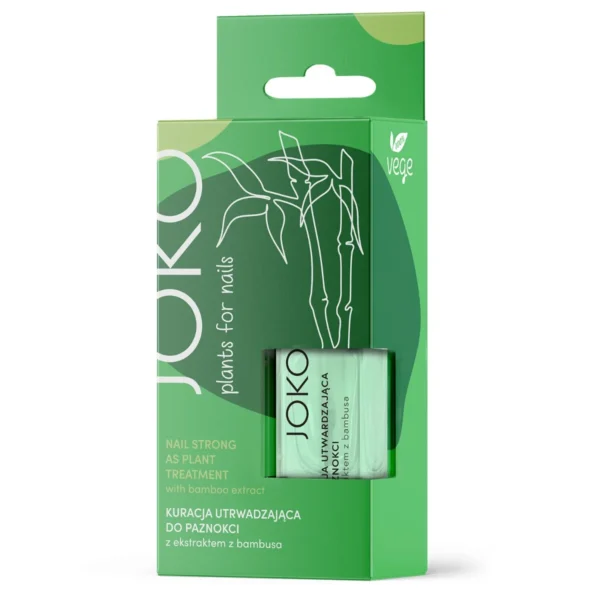 JOKO Plants for Nails Kuracja utwardzająca do paznokci z ekstraktem z bambusa 11ml - obrazek 2