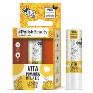 Floslek Lip Vege Care Vita pomadka z witaminami A, E, C, 3,5 g