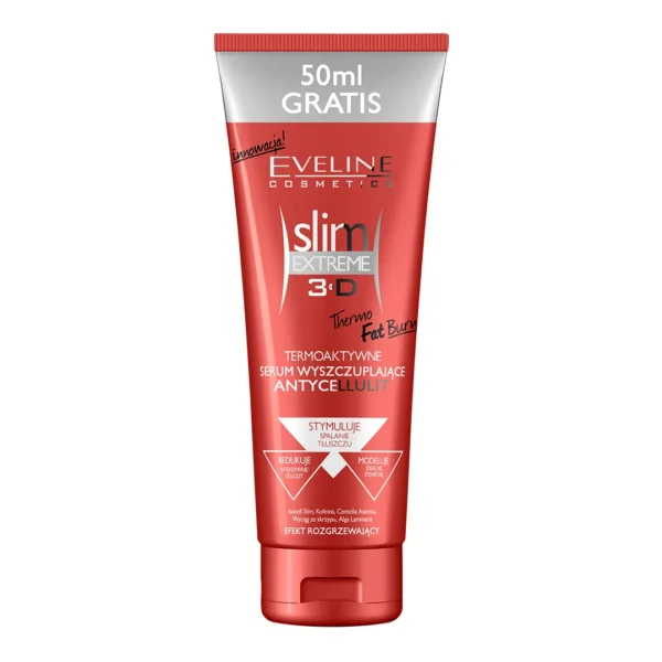 Eveline Cosmetics Slim Extreme 3D skoncentrowany termo-aktywator spalania tłuszczu, 250 ml
