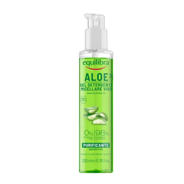 Equilibra aloesowy oczyszczający żel micelarny, 200 ml