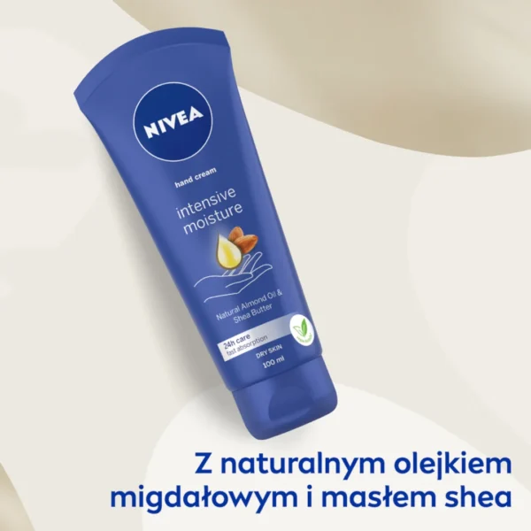 Nivea krem do rąk intensywnie nawilżający, 100 ml - obrazek 3