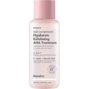 Hanskin Real Complexion hialuronowa kuracja złuszczająca z kwasami AHA, 150 ml
