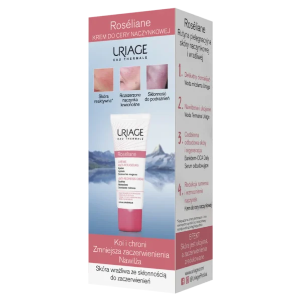 Uriage Roseliane krem do cery naczynkowej, 40 ml