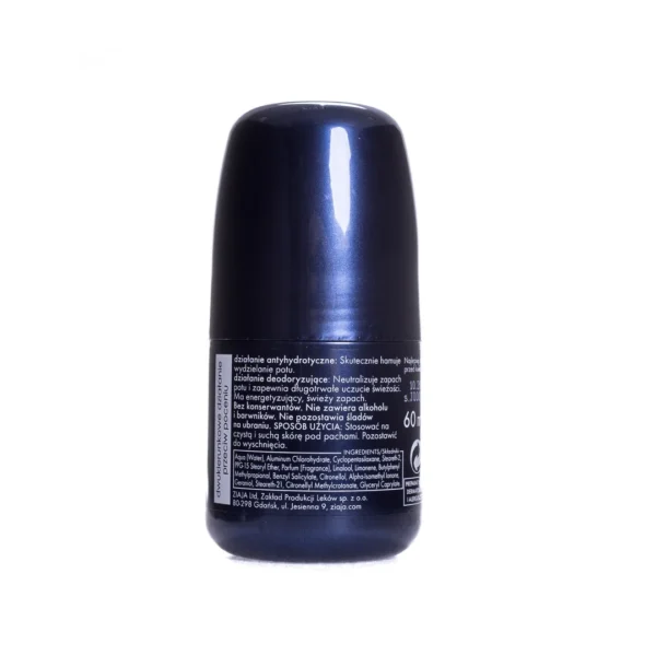 Ziaja Yego antyperspirant roll-on, 60 ml - obrazek 4