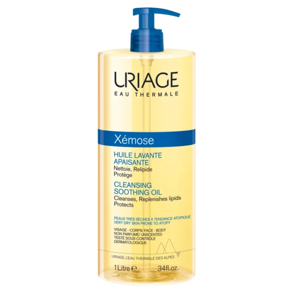 Uriage Xemose olejek do kąpieli i pod prysznic, 1000 ml