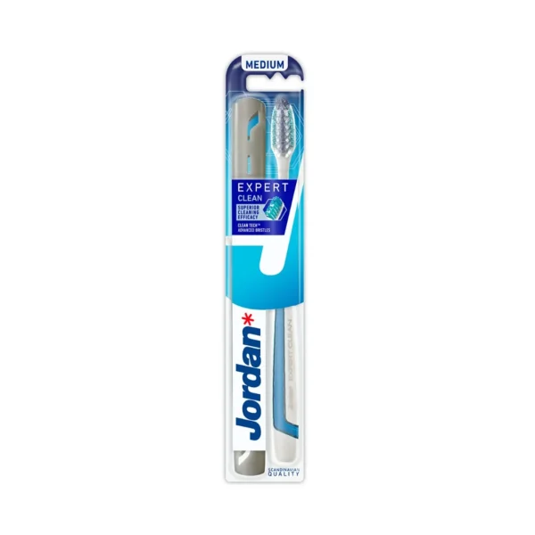 Jordan Expert Clean Medium szczoteczka do zębów średnia, 1 szt.