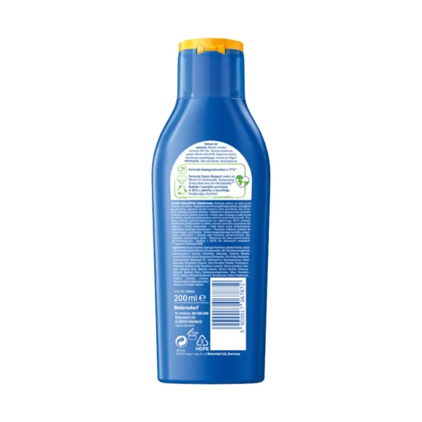 Nivea Sun Protect & Moisture nawilżający balsam do opalania SPF 50+, 200 ml - obrazek 3