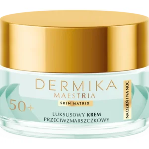 Dermika Maestria luksusowy krem przeciwzmarszczkowy na dzień i na noc 50+, 50 ml